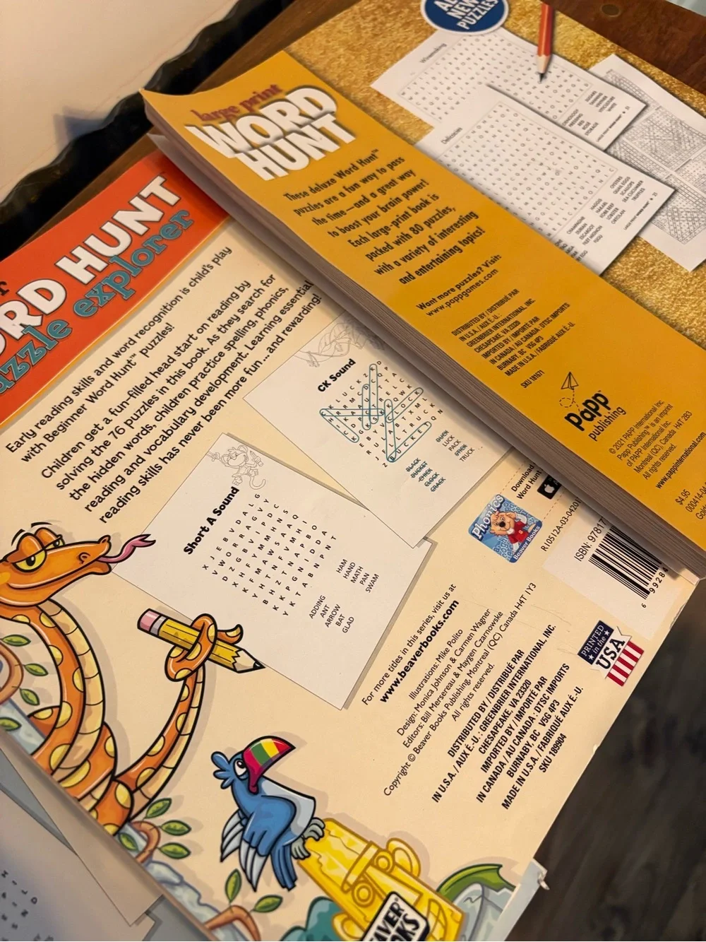 Beginner first first word search books and bonus large search